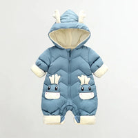 Warme Baby Winteroverall met Capuchon
