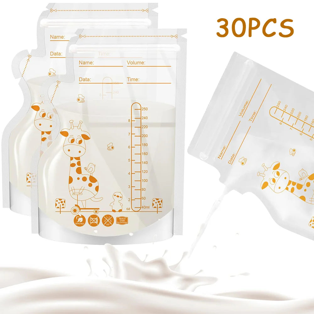 Bewaarzakjes voor Borstvoeding (30 of 60 stuks)