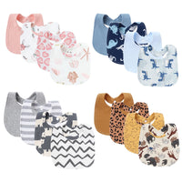 4-delige Set Baby Slabbetjes