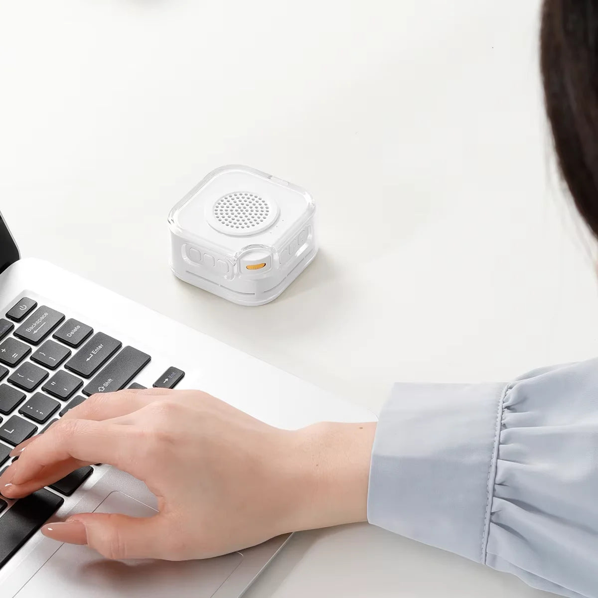 Premium White Noise Slaapmachine met Nachtlampje & Bluetooth